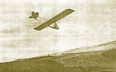 "Z&ouml;gling" vom Flugsportverein Neustadt in den L&uuml;ften.