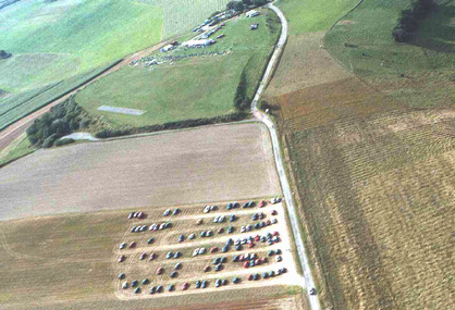 Modellfluggel�nde Schallodenbach aus der Vogelperspektive