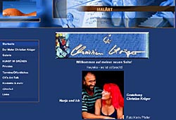 Christian Kr&uuml;gers neue Homepage
