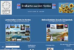 Zur Homepage von Silke Dulk mit wundersch�nen Aufnahmen aus dem Norden Deutschlands. Sie sind alle als E-Cards zu verschicken. Kostenlos!